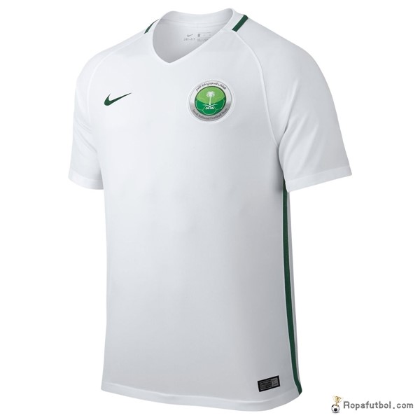 Camiseta Arabia Saudita Replica Primera Ropa 2017 Blanco